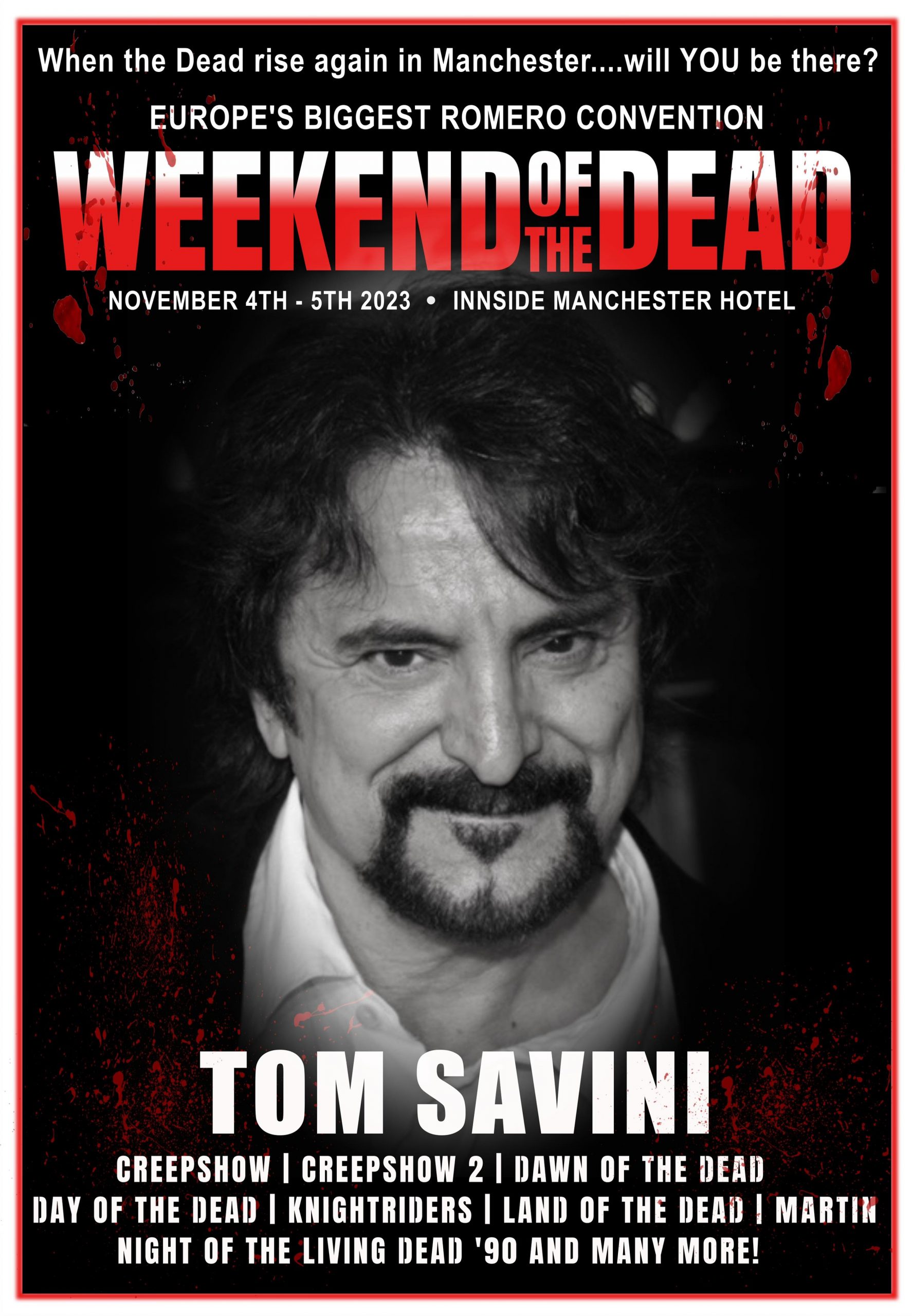 Tom Savini returns to WOTD! – Weekend of the Dead 2024